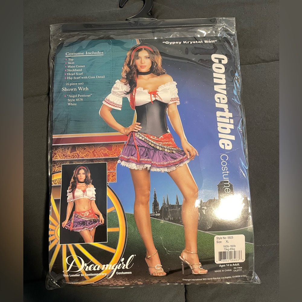 Dream girl costume all pieces included